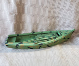 Camouflage Model Boat with Display