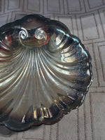 Silverplate Seashell Trinket Dish