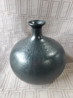 Black Ceramic Vase