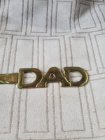 Brass "Dad" Letter Opener