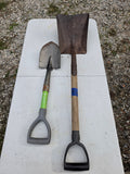 Two Shovels, 39" and 27"