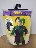Mardi Gras Adult Jester Tunic Costume—One Size Fits Most