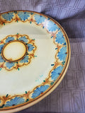 Ceramiche Sicliane Manago Hand Painted Wall Hanging Plate
