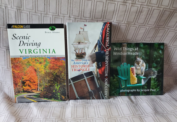 (B) Lot of Virginian Books