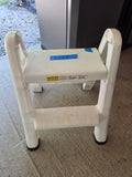 Rubbermaid 2-Step Plastic Folding Step Stool