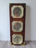 Vintage Wooden Weather Station