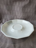 Pfaltzgraff Heritage White Chip-N-Dip Platter MISSING BOWL