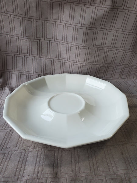 Pfaltzgraff Heritage White Chip-N-Dip Platter MISSING BOWL