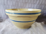 Vintage Watt Pottery Yellow Mixing Bowl