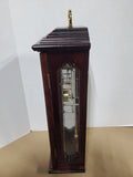 Ethan Allen Skeleton Style Pendulum Wall Clock DOES NOT APPEAR TO BE WORKING