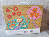 Perfectly Cute 24 Piece Cut & Slice Fruits & Veggies Toy Set UNOPENED