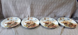 Set of 4 Pier 1 Christmas Moose Salad Plates