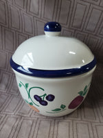 Orchard Medley Large Butter Dish with Spreader
