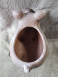 Garden Shoppe Ceramic Pig Planter