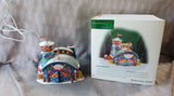 Department 56 North Pole Series "Reindeer Flight School" Lighted House WORKS
