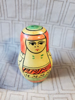 4 Piece Wooden Russian Nesting Dolls