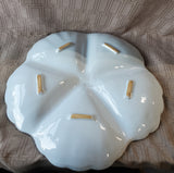 Faenza Italian Pottery Sectioned Dish