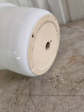 Ecru Glazed Pottery Planter