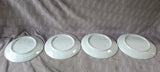 (C) Set of 4 Rae Dunn Melamine by Magenta Salad Plates