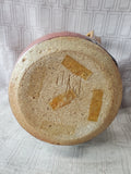 Signed Glazed Pottery Pitcher
