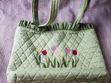 Colonial Williamsburg Quilted Tote Bag