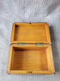 Egyptian Style Wooden Inlaid Trinket Box