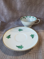 (B) Vista Alegre Portugal Teacup and Saucer Set