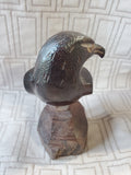 Carved Wooden Bird Figurine
