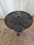 Cast Metal Pagoda Garden Lantern, Heavyweight