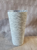 Corkcicle Black and White Tumbler