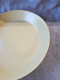 Fioriware Art Pottery Pale Yellow Shallow Bowl