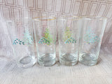 Set of 4 Spode Christmas Tree Highball Glasses (2 SETS AVAILABLE PRICED INDIVIDUALLY AT $10 EACH)