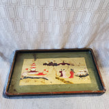Asian Inspired Lacquerware Tray