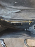 Genuine Leather by Ronay Black Hand Bag