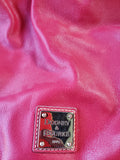 Dooney & Bourke Red Kristen  Leather Tote