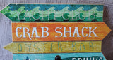 Wooden Dock Sign Wall Hanging Bottle Opener