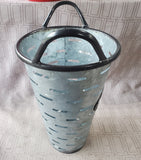 Metal "Farmer's Market" Flower Basket