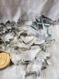 Lot of Cookie Cutters and Molds