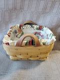 Longaberger Square Basket with Fruit Liner