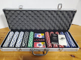 The Sharper Image 300-Piece Poker Chip Set UNUSED
