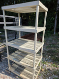 5-Tier Keter Plastic Garage Shelving Unit