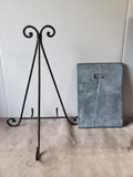 Egyptian Pharaoh Stone Slab with Display Easel