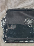 Temp-Tations Black and White Ceramic Tray