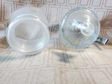 Clear Glass Honey/Syrup Dispenser