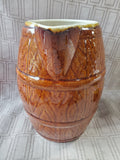 Barrel Pottery Jug