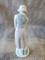 Russ Porcelain Golfing Lady Figurine