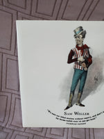 (B) Charles Dickens Ceramic "Sam Weller" Character Tile