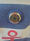 Tommy Hilfiger Striped Canvas Tote Bag