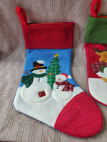 Lot of 3 Christmas Stockings