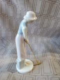 Russ Porcelain Golfing Lady Figurine
